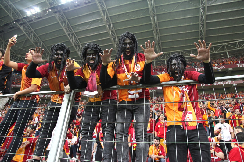 togetherness, cooperation, group of people, derby, match - sport, time attack series, real people, arts culture and entertainment, sport, galatasaray, competitive sport