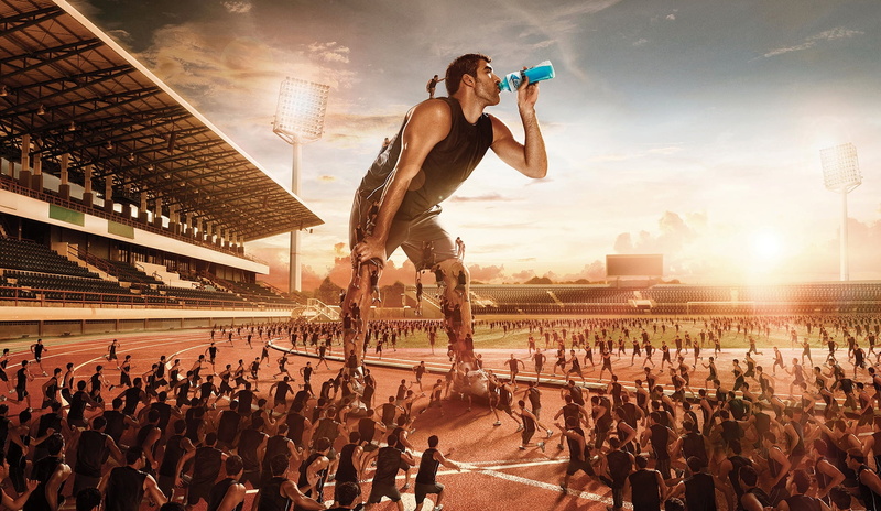 activity, architecture, men, building exterior, fantasy, giant, 720P, large group of people, situation, man, stadium, built structure, floodlit, adult