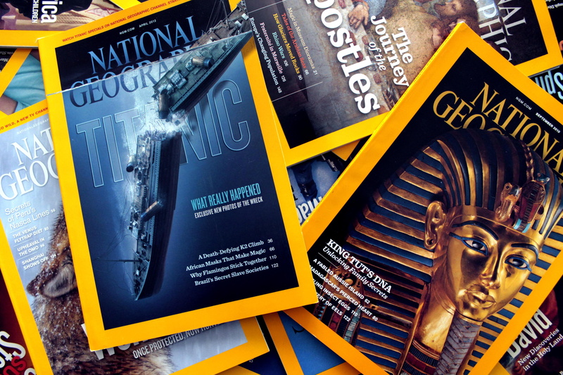 national-geographic, titanic, 4K, reading, king-tut, national, geographic, magazines