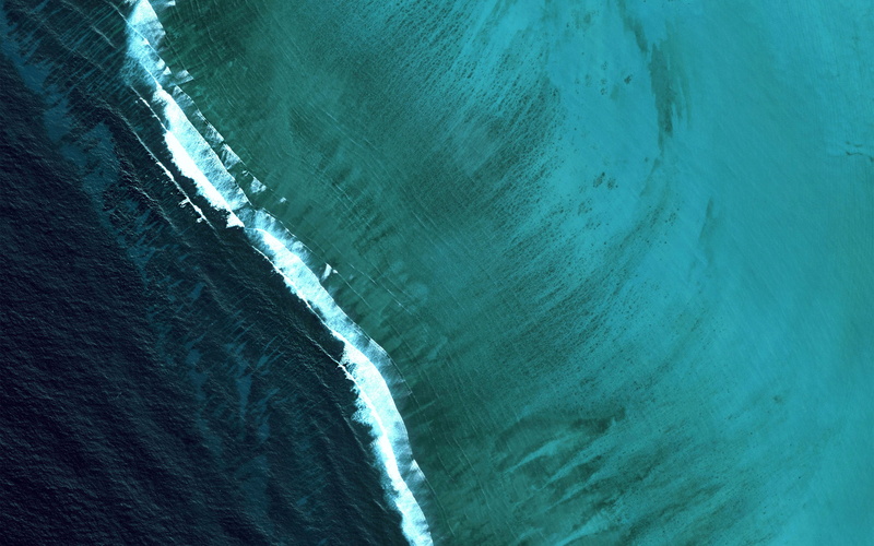 2K, aquatic sport, Geographic, outdoors, wave pattern, beauty in nature, Android, aerial view, tilt, swimming, high angle view, turquoise colored, sport