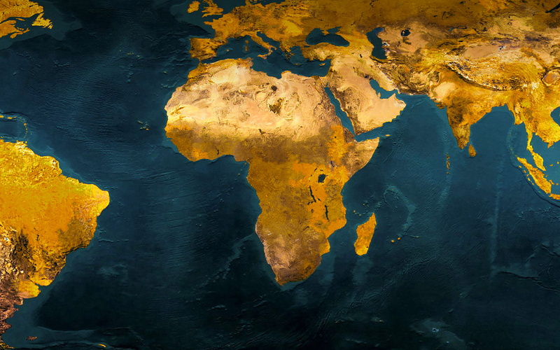 no people, worldmap, non-urban scene, solid, africa, nature, full frame, yellow, 4K, water, rock, physical geography, day, beauty in nature