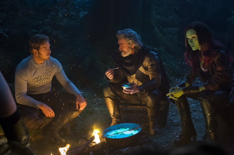 1080P, Guardians of the Galaxy Vol. 2, Kurt Russell, Gamora, Chris Pratt, Star Lord, Zoe Saldana, Movie, Ego (Marvel Comics)
