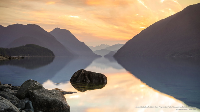 lake, 2K, british, North America, ears, park, golden, provincial, columbia, alouette, vancouver