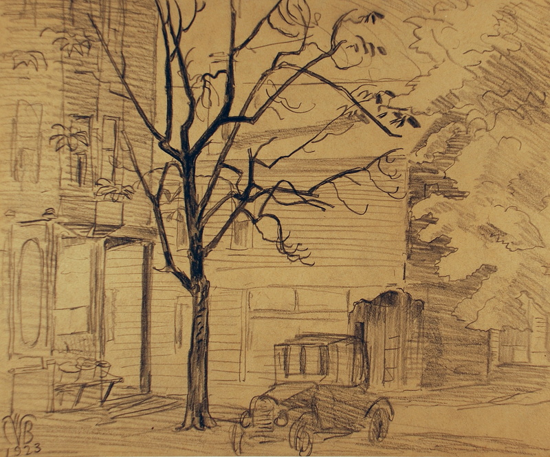 Morning Light, Charles Ephraim Burchfield, 1080P, 1923