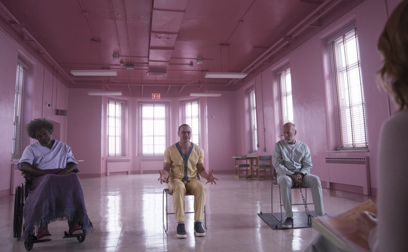 James McAvoy, Movie, David Dunn, 1080P, Elijah Price, Samuel L. Jackson, Glass, Bruce Willis