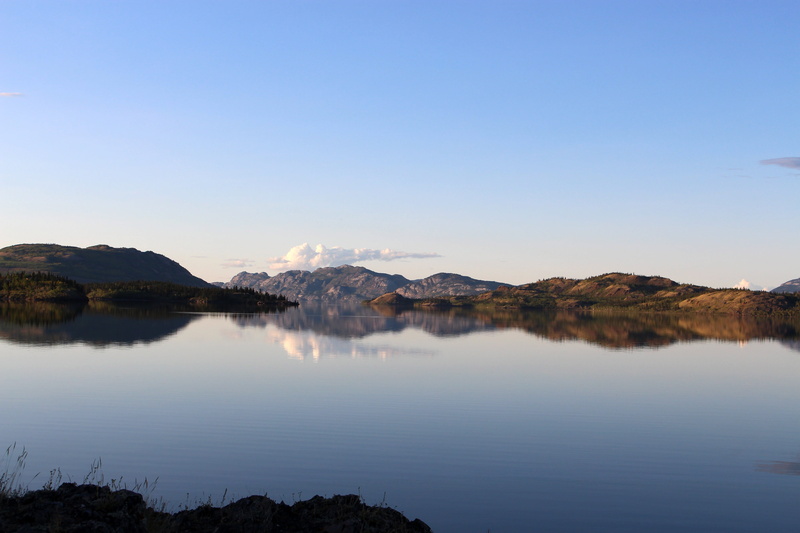 Whitehorse, yukon, tranquility, public domain, nature, blue, reflection, snowcapped mountain, Lake Laberge, water, scenics - nature, beauty In Nature, idyllic