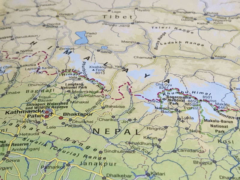 extreme close-up, communication, physical geography, education, buddhism, nepal, no people, full frame, direction, world map, architecture, backgrounds