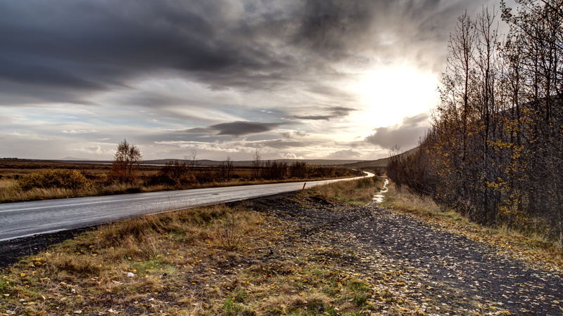 Nature, landscape photography, outdoors, EU, landscape, Roadtrip, Canon, Sunset  Road, Phenomenon, 6D, empty, Sky, Europe, cloud - Sky, 5K, Natural, Iceland
