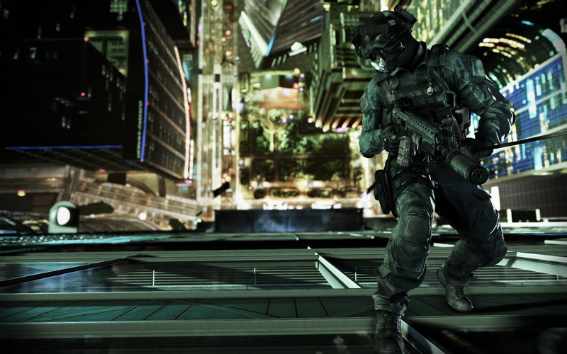 duty, military, 1080P, call, warrior, gun, soldier, weapon, ghosts