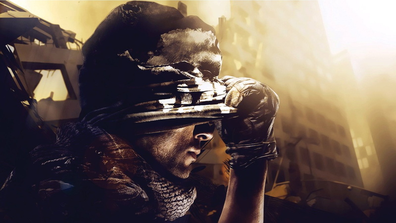 clothing, nature, mask, lens flare, sky, one person, day, call of duty ghosts, standing, security, adult, government, smoke - physical structure, waist up