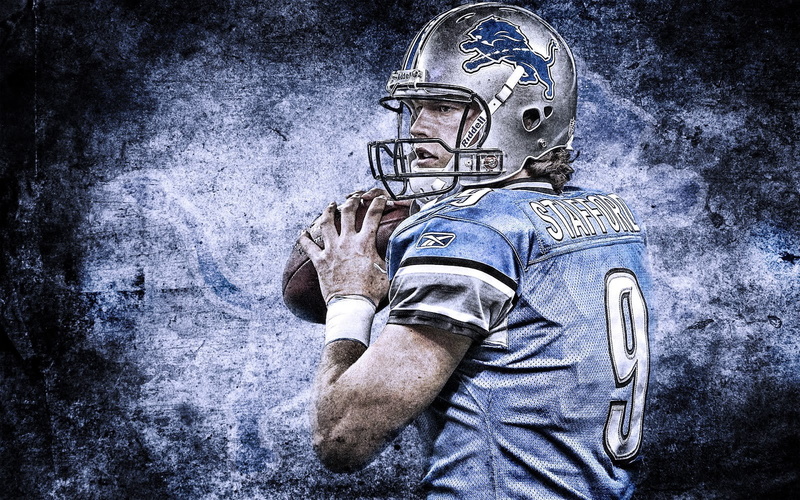 American football, NFL, Matthew Stafford, 720P, Detroit Lions