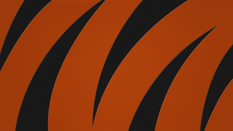curve, Cincinnati, abstract, Cincinnati Bengals, orange color, American football, in a row, graphic design, full frame, indoors, black color, no people
