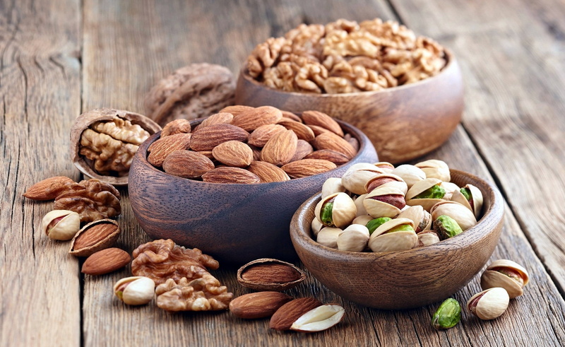 1080P, Almond, Walnut, Food, Pistachio, Nut