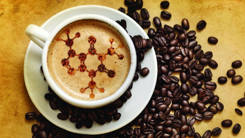 skin, drink, non-alcoholic beverage, mug, backgrounds, black Color, wood - Material, cup, mocha, freshness, roasted coffee bean, table, grains, white, latte