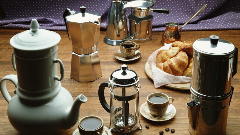 household equipment, still life, coffee Crop, retro Styled, tea, caffeine, cup, eat, freshness, coffee Pot, crockery, steel, moka, heat - Temperature, coffee Grinder