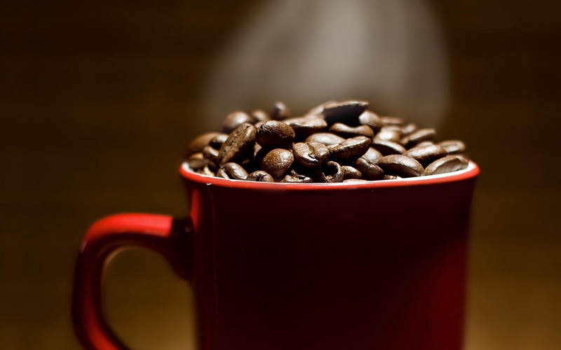 mug, coffee Bean, food, coffee beans, cafe, brown, coffee - Drink, coffee Crop, sugar cube, wood - Material, 1080P, coffee Cup, roasted coffee bean, drink
