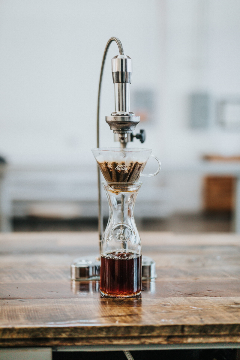coffee lover, glass, espresso, preparation, table, photography, metal, home, coffee - drink, close-up, wood - material, pour over, no people, focus on foreground