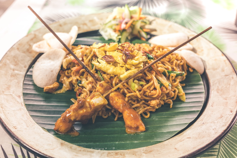 indulgence, meat, asian food, close-up, ayam, restaurant, 5K, meal, table, healthy eating, no people, still life, wood - material, wellbeing, cafe, sate