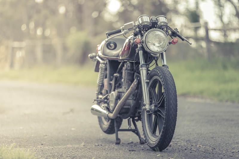 2K, yamaha, vintage, cafe racer, sr500