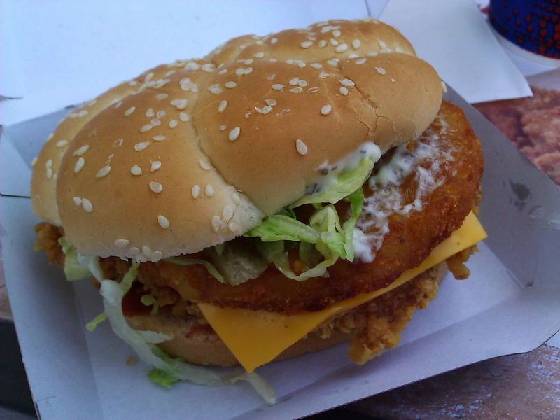 zinger, cool, burger, food, 3d and abstract, nice, 1080P