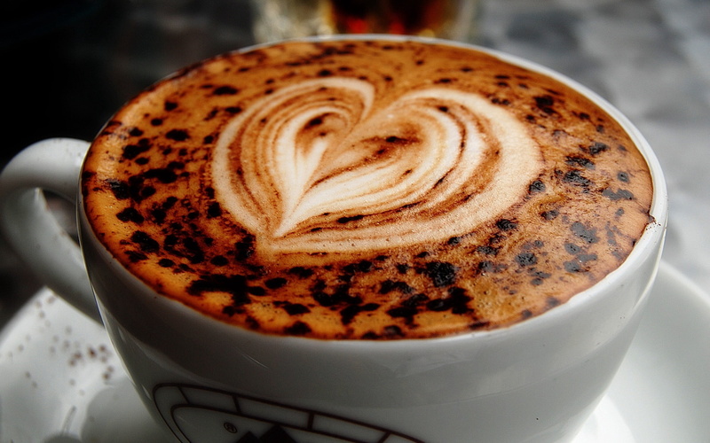 saucer, espresso, still life, drinks, froth art, skin, hot Drink, coffee - Drink, heart, mocha, crockery, cup, no People, cappuccino, 2K, white, refreshment
