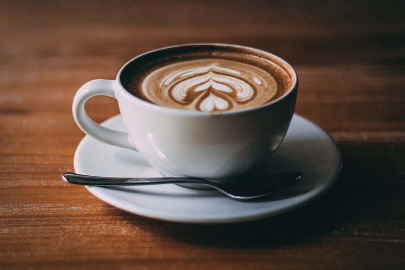 coffee cup, caffeine, teaspoon, cafe, hot drink, crockery, coffee, table, saucer, 4K, eating utensil, non-alcoholic beverage, cup, kitchen utensil, drink