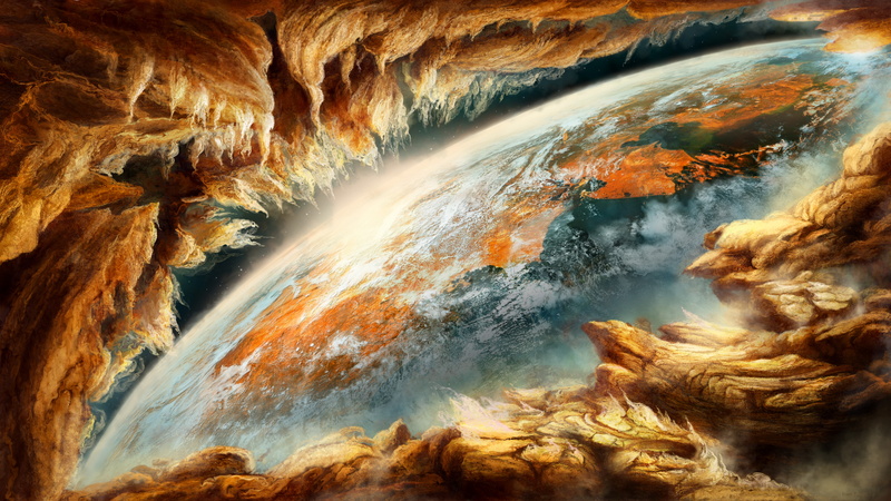 8K, art, 8k uhd, artwork, fantasy art, planet, earth, artistic, space art