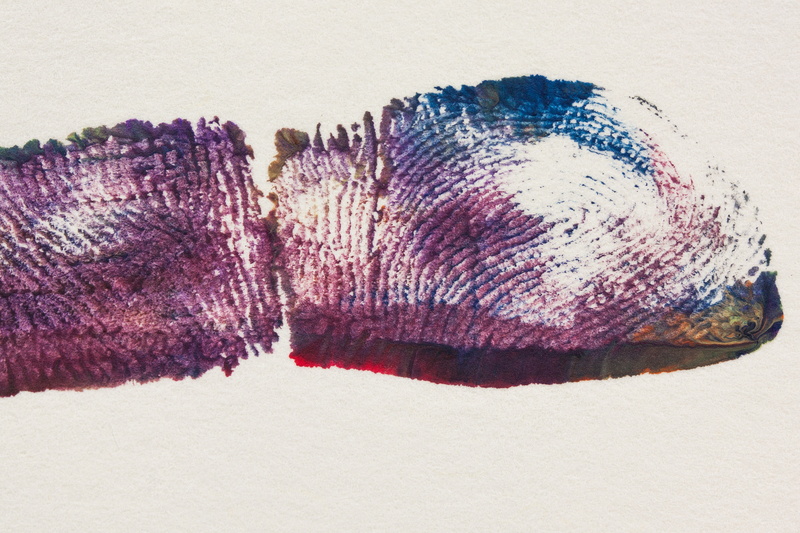 colorful, pedagogy, beauty in nature, plant, indoors, land, fingerprint, art and craft, creative skills, modern art, purple, painting, therapeutic discipline