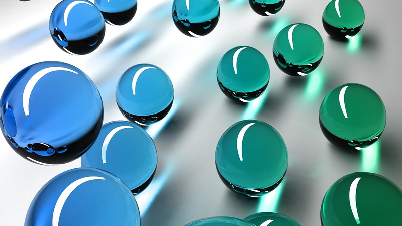 illustration, space, directly above, three Dimensional, full frame, abstract, glasses, large group of objects, 1080P, reflection, close-up, balls, green