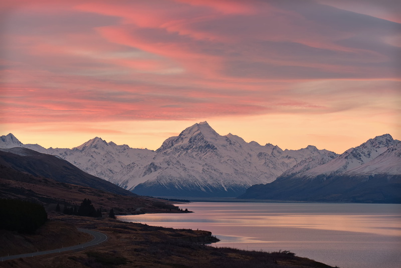 body of water, body, mount, mt cook, sky, lake, pete, nature, scenics, daytime, F2.8, sigma, lookout, 1080P, canterbury, lake pukaki, new zealand, nikon d810a