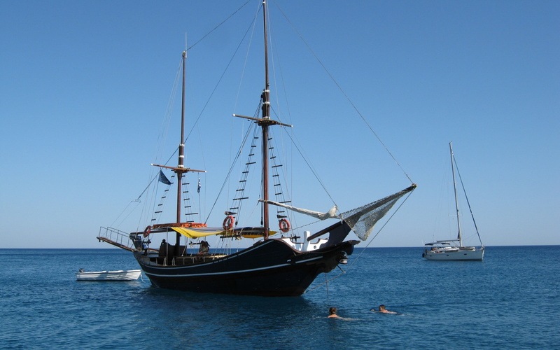 2K, sea, nature, boat, Mediterranean