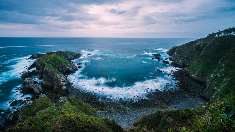 sea, 4K, ocean, shore, bay, spain, mediterranean sea