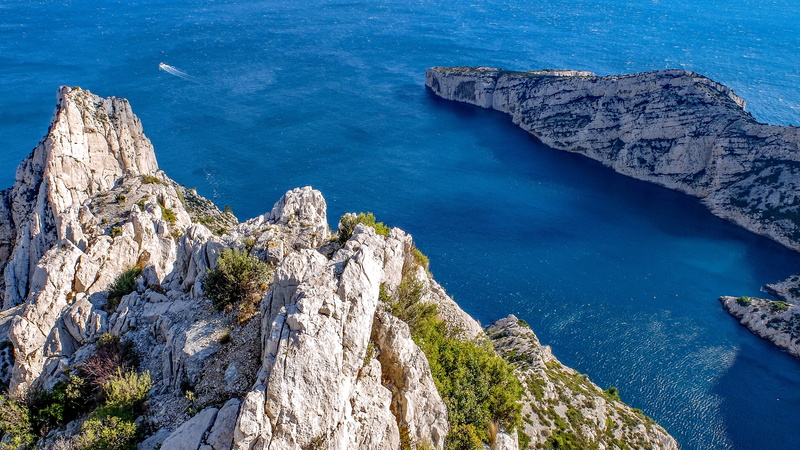 mediterranean Countries, no people, island, solid, summer, tourism, seascape, rocky coastline, mountain, sea, sky, bay Of Water, journey, rock - Object