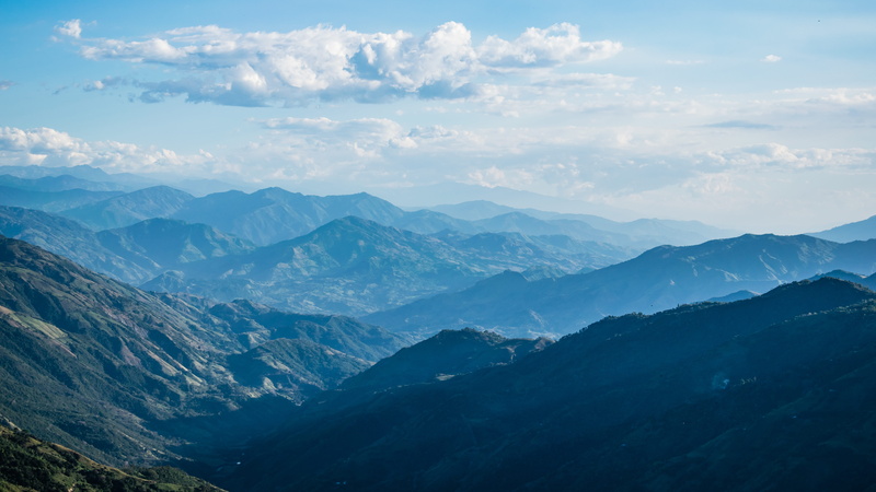 no people, nature, non-urban scene, idyllic, mountain range, mountain peak, mountains, sky, day, azure sky, environment, peak, antioquia, outdoors, weather