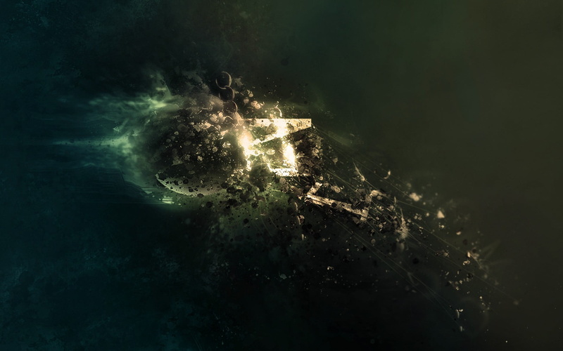 no people, light - natural phenomenon, illuminated, 1080P, destruction, smoke - physical structure, dark, space, pollution, outdoors, undersea, copy space