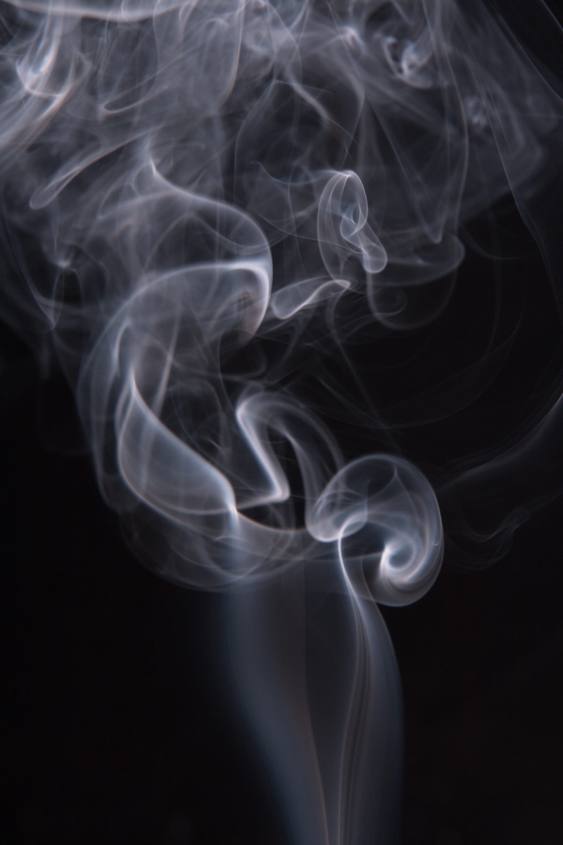 complexity, effect, light, flowing, pattern, wave, moving up, nature, white color, form, white, translucent, mystery, dense, black, shapes, motion, incense