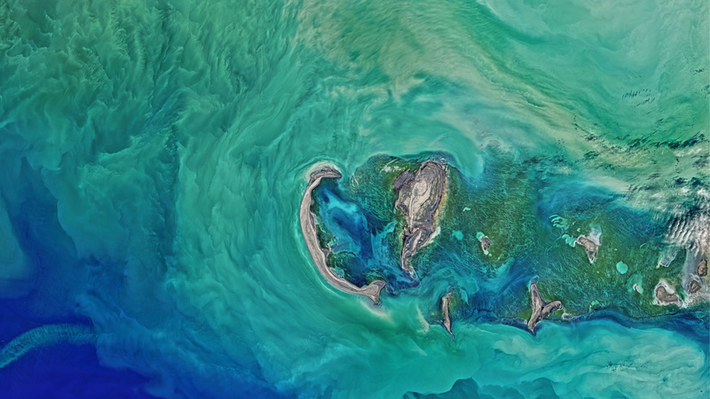 sea, nasa, north, 8k-3840x2160, 4K, caspian