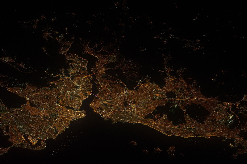 1080P, close-up, nature, ocean, panorama, illuminated, space, beauty in nature, scenic, lights, branch, international space station, flyover, turkey, astronauts