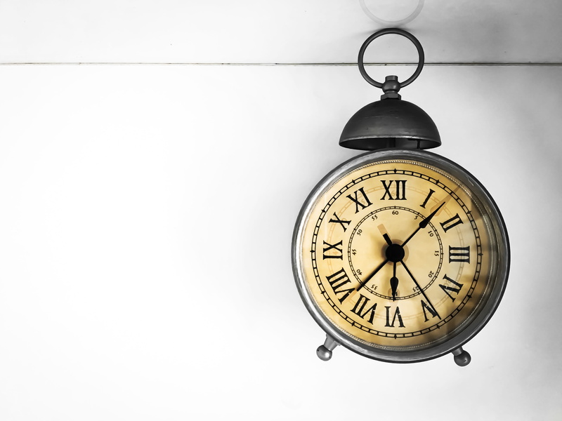 clock, close-up, circle, 4K, indoors, shape, minute hand, clock face, number, geometric shape, no people, hanging, wall - building feature, roman numeral