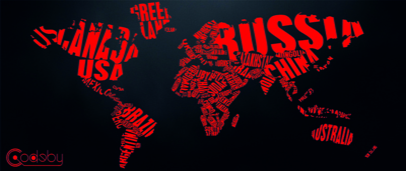2K, codeby, World Map
