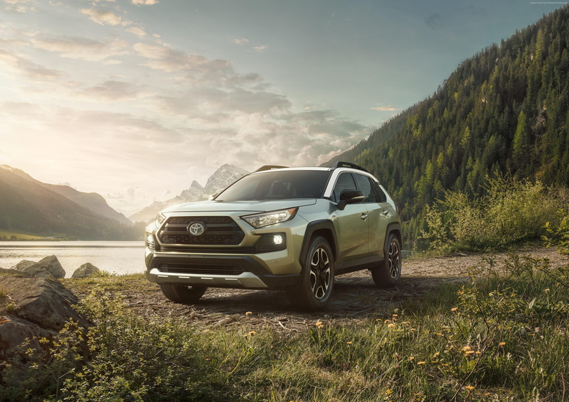 4K, SUV, 2K, 2019 Cars, Toyota RAV4