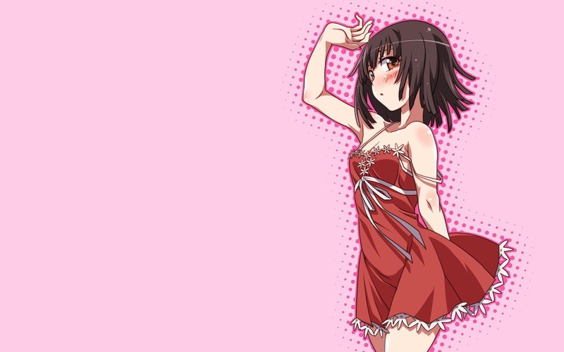 sengoku nadeko, monogatari series, 1080P, girls, sengoku, anime girls, anime, dress, nadeko, series, monogatari