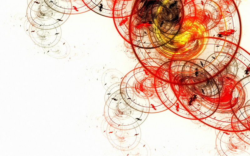 elegance, composition, red, swirl, indoors, chaos, ovals, striped, white, futuristic, no people, backdrop, curve, complexity, round, water, shape, wave Pattern
