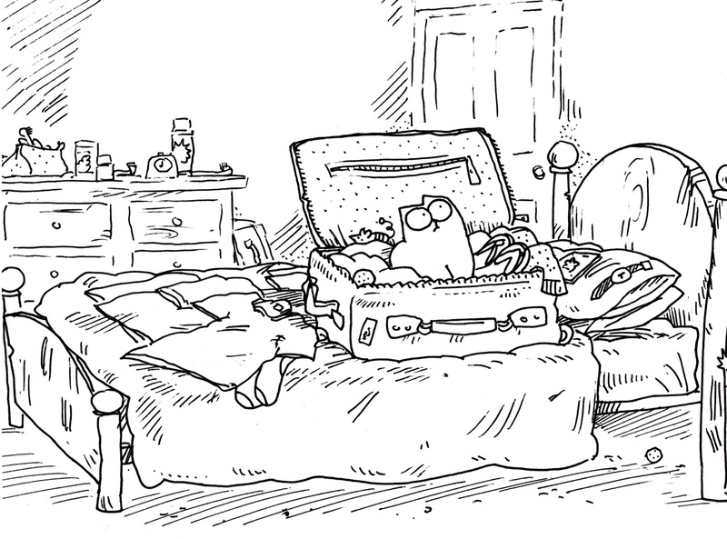 art and craft, indoors, pattern, doodle, simon, close-up, s, line art, 2K, bag, pencil drawing, scribble, text, creativity, luggage, paper, Simons, Others