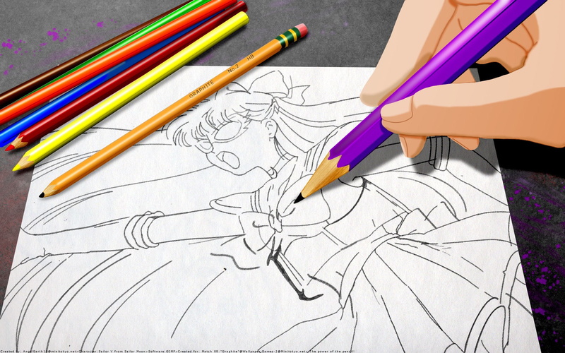 pencil drawing, art and craft, people, pencil, activity, indoors, craft, women, colored pencil, drawing - activity, 1080P, hand, sketch, design professional