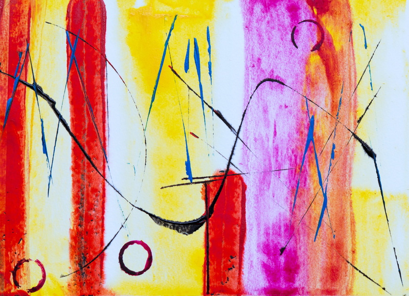 4K, yellow, full frame, creative, colourful, wall, built structure, close-up, messy, spray paint, text, canvas, creativity, illustration, abstract, modern art