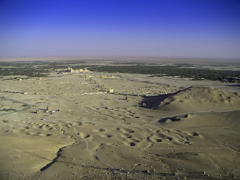 1080P, syria, copy space, scenics - nature, outdoors, desert, palmyra, land, tranquil scene, sand, beauty in nature, climate, tranquility, middle east