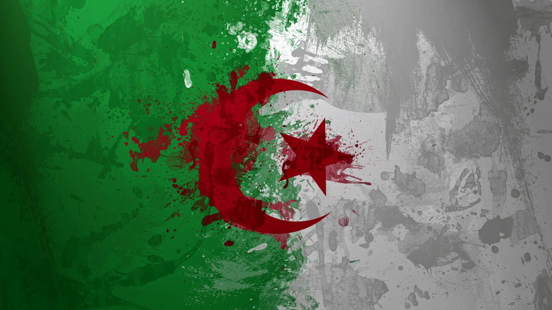 1080P, Algeria, flag