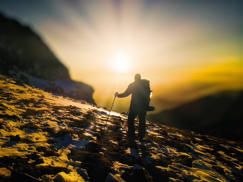 4K, Algeria, Golden Hour, nature, morning, snow, sunset