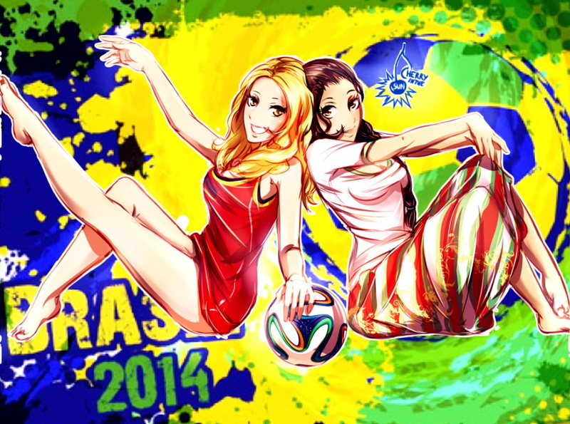 Algeria, 480P, Belgium, world cup girls
